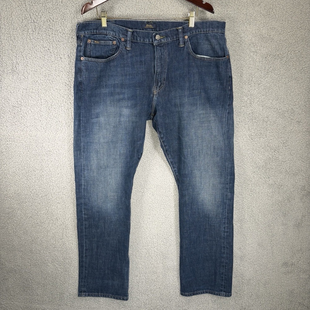 Polo Ralph Lauren Mens Hampton Straight Leg Denim Jeans 38x32